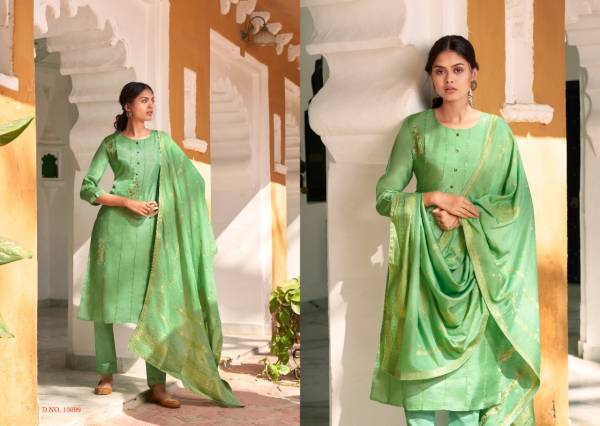 Kalaroop Nazakat New Designer Ethnic Wear Ready Made Salwar Suit Collection